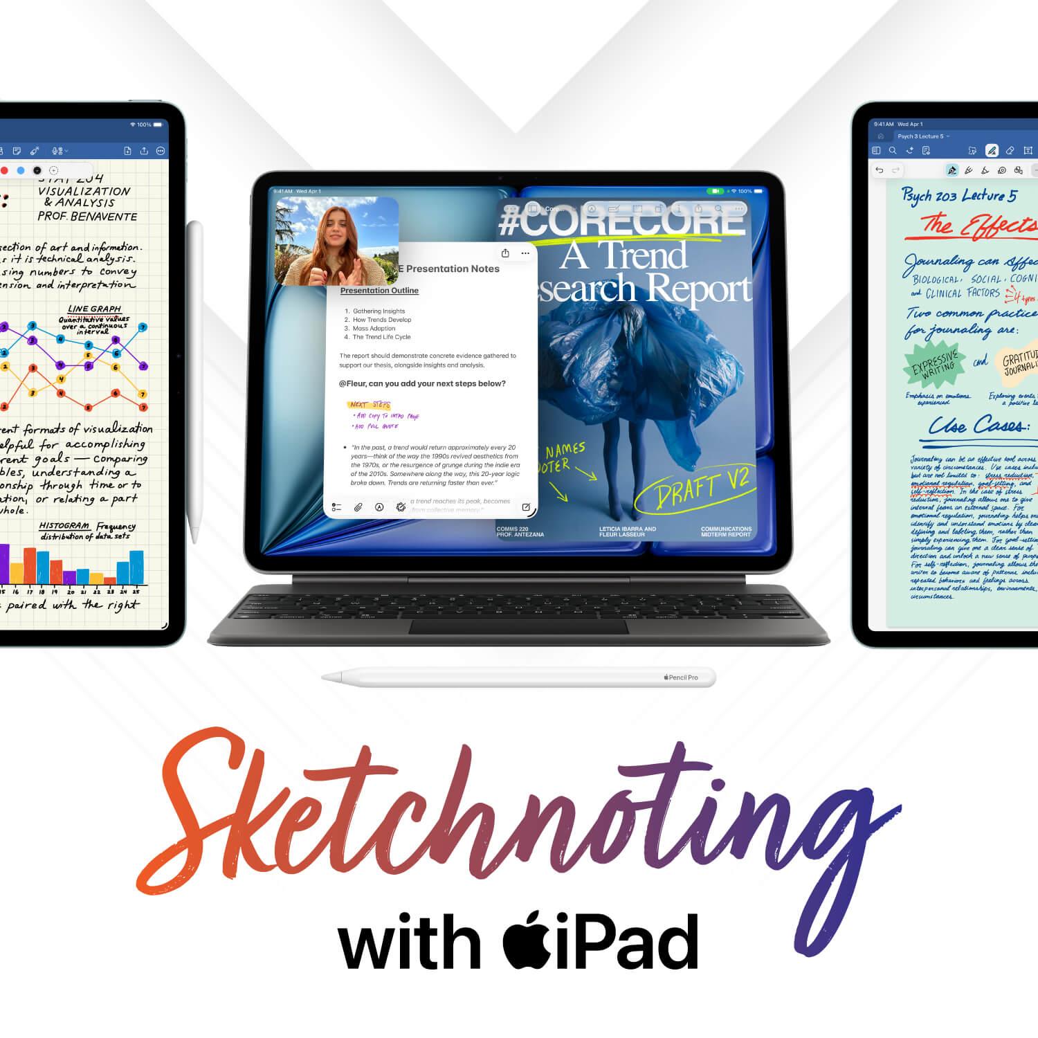Sketchnoting with Apple iPad